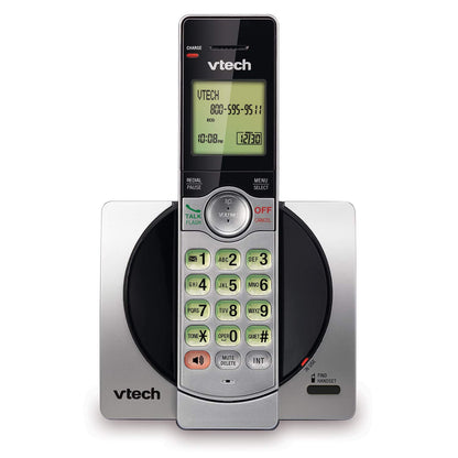 VTech DECT 6.0 Three Handset Cordless Phone with CID, Backlit Keypads and Screens, Full Duplex Handset Speakerphones, Call Block, (Not Answering Machine Version) Silver/Black 🍁 All In One Marketplace Canada