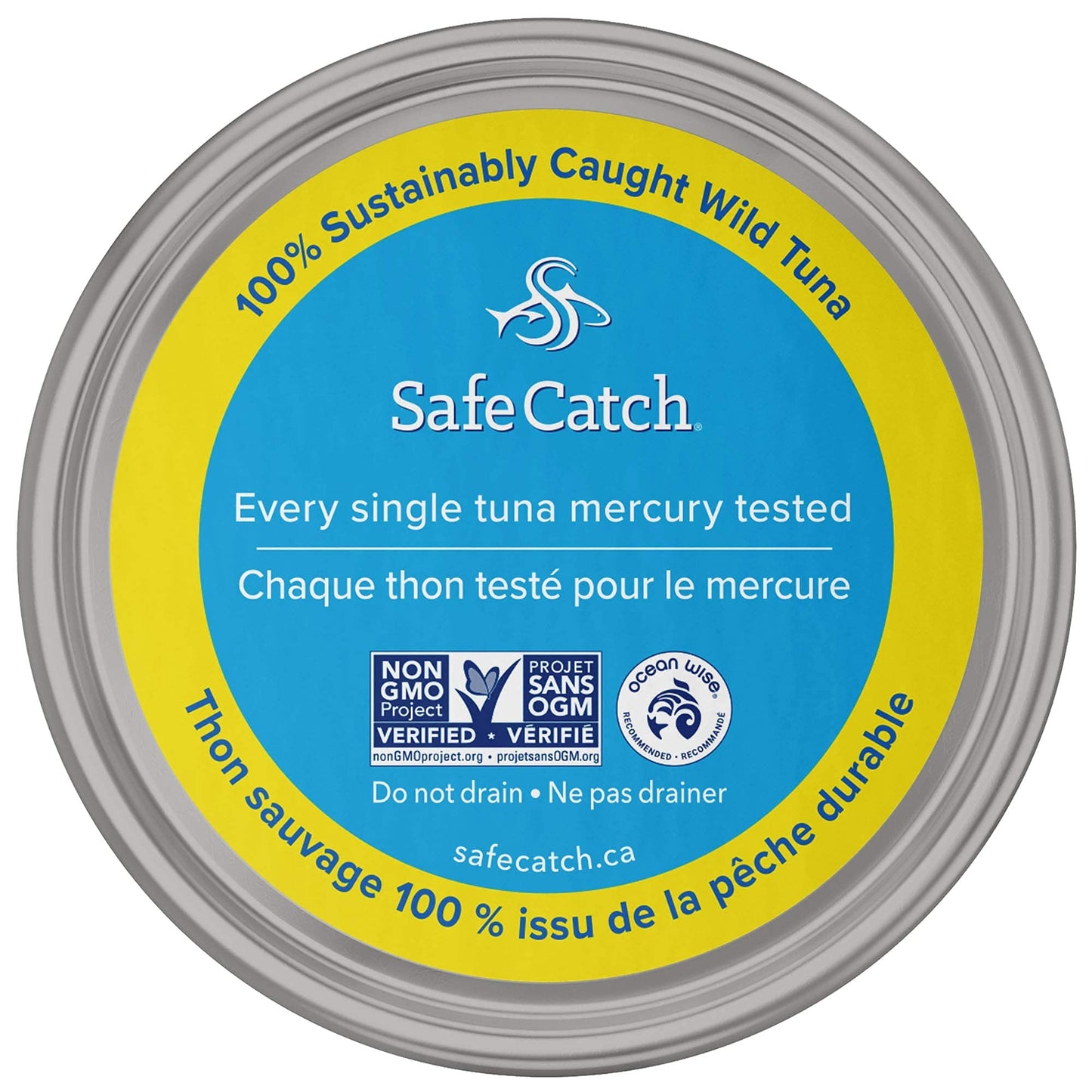 Safe Catch Elite Wild Tuna – Premium Low-Mercury Canned Tuna, 5oz Can (12-Pack)