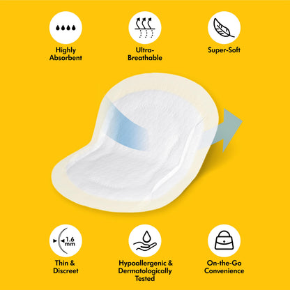Medela Ultra-Breathable Nursing Pads, Highly Absorbent, Super Soft, Discreet Design for Comfortable Wear, Pack of 200
