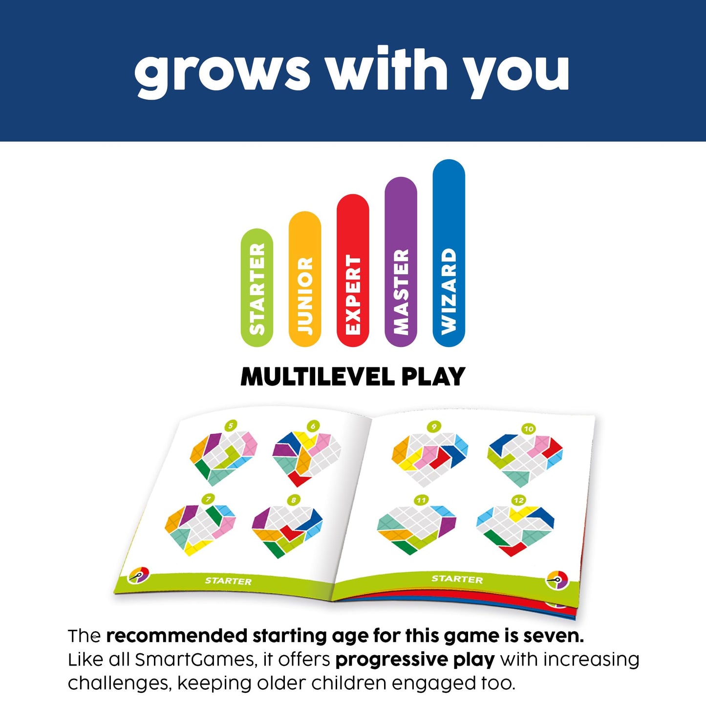 SmartGames - IQ Love - Travel Puzzle Game with 120 Challenges On 2 Sides - Educational Toys and Brain Game for Kids Ages 7 and Adults 🍁 All In One Marketplace Canada SmartGames