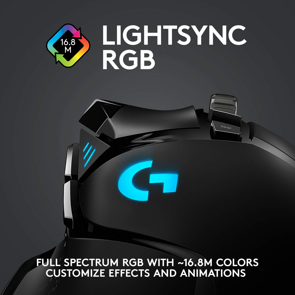 Logitech G502 Lightspeed Wireless Gaming Mouse - Black