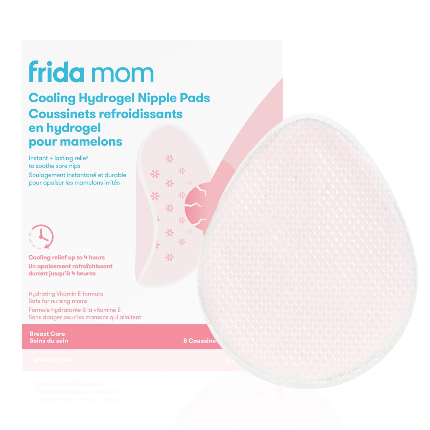 Frida Mom Cooling Hydrogel Nipple Pads, Nursing Pads for Hydration and Soothing Sore Nipples, Breastfeeding Essentials, 8ct 🍁 All In One Marketplace Canada
