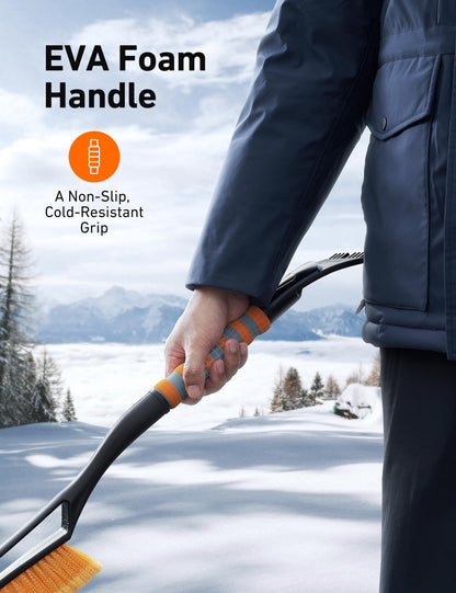 AstroAI 27" 2-in-1 Detachable Snow Brush & Ice Scrapers for Car Windshield 🍁 All In One Marketplace Canada