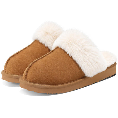Litfun Fuzzy Memory Foam Slippers for Women Indoor Outdoor House Shoes 🍁 All In One Marketplace Canada