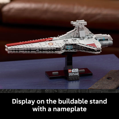 LEGO Star Wars Venator-Class Attack Cruiser Building Set for Adults, Men & Women, Ages 18+ - Movie Collectible & Room Decor for Office, Bedroom, or Book Shelf - Gift Idea for Birthdays - 75441 🍁 All In One Marketplace Canada
