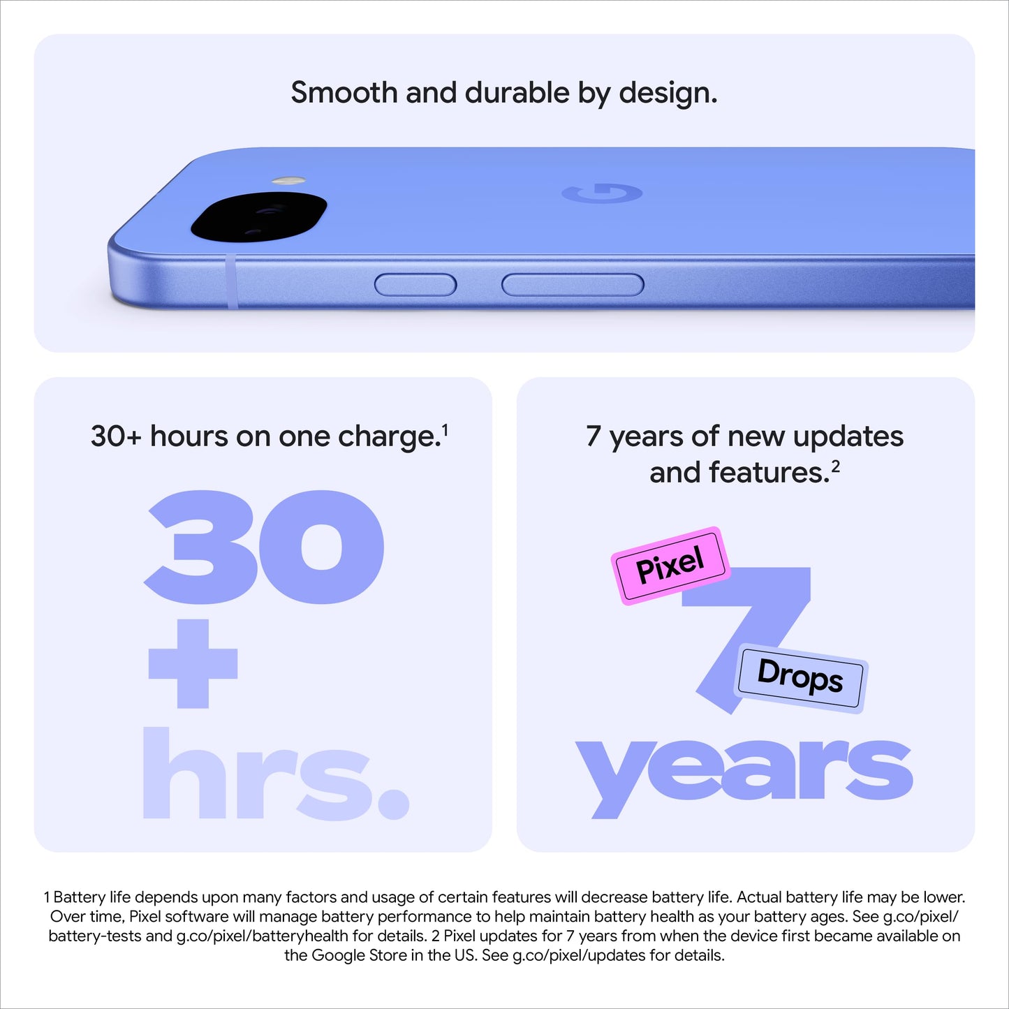 Google Pixel 10a - Unlocked Android Smartphone - Lavender - 128 GB 🍁 All In One Marketplace Canada