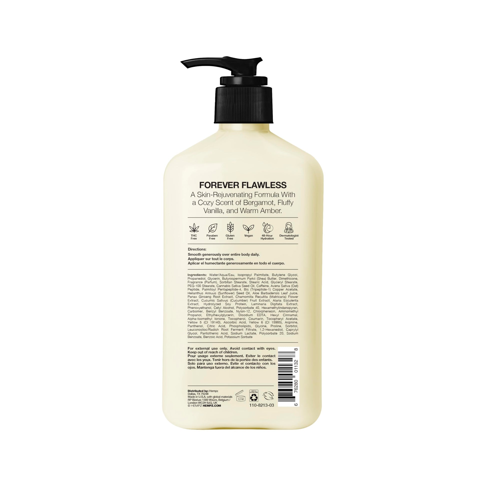 Hempz Age Defying Body Moisturizer, Hydrating Lotion, 17oz - Available at All In One Marketplace Canada