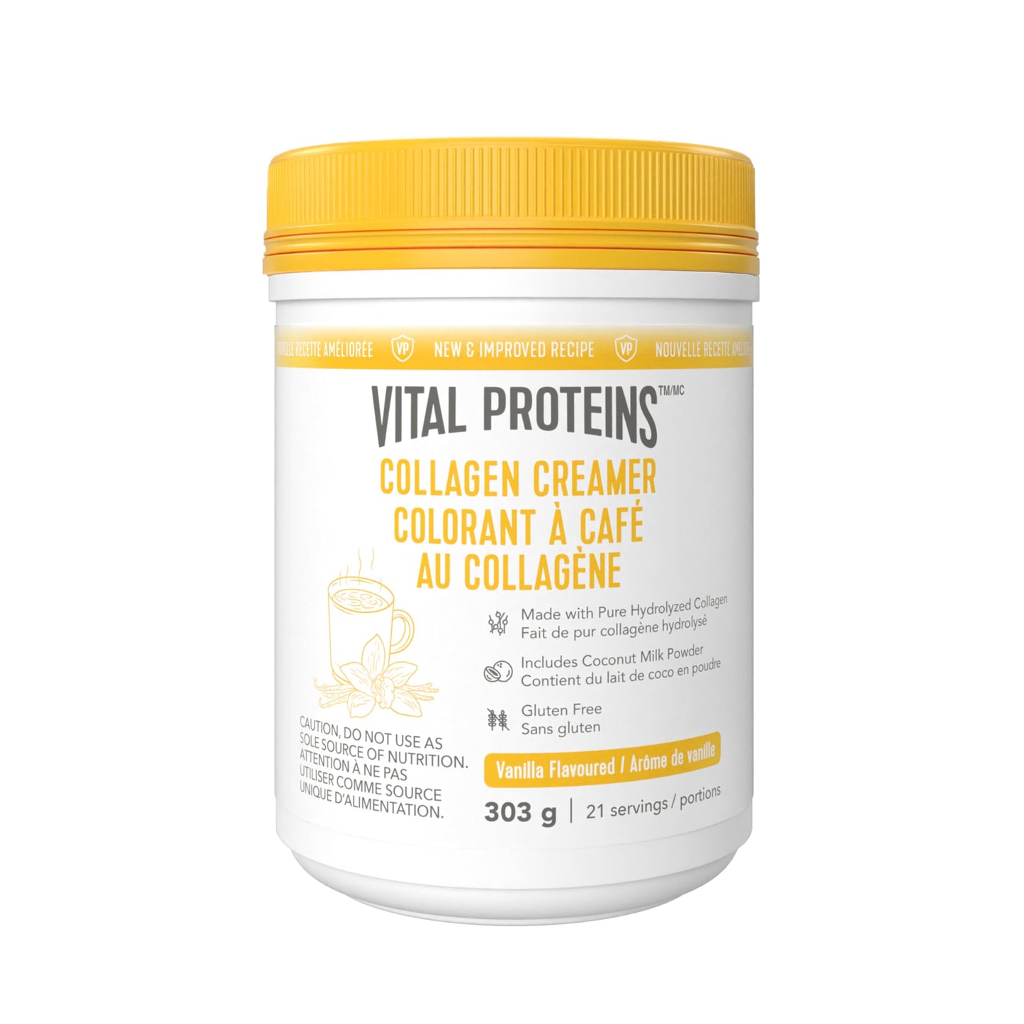 VITAL PROTEINS Collagen Creamer, Vanilla-flavoured, 303 g Vital Proteins