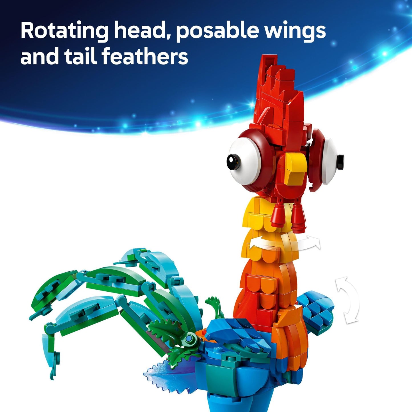LEGO Disney Moana 2 Heihei - Building Toy for Kids, Girls & Boys, Ages 9+ - Moana & Disney Toy for Fans - Gift Idea for Birthday - 43272 - Available at All In One Marketplace Canada