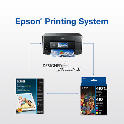 Epson 410XL Genuine High-Capacity Black Ink Cartridge T410XL020