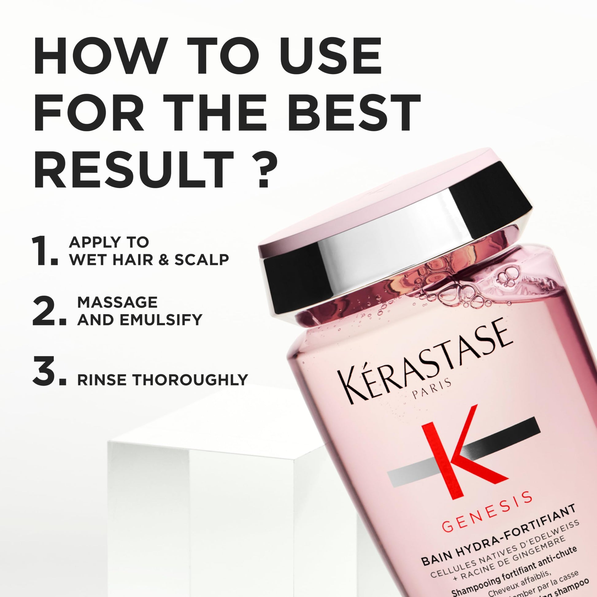 Kérastase Genesis Travel Fortifying Shampoo, 80 mL KÉRASTASE