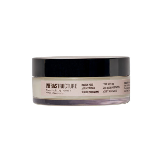 Pommade structurante AG Care Infrastructure avec fibres capillaires épaississantes -- Pâte coiffante à tenue moyenne, résistante à l'humidité, pour un volume sans frisottis et une coiffure structurée, 75 ml
