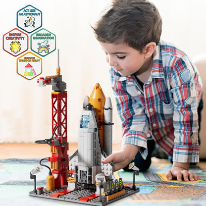 City Space Exploration Shuttle Building Sets Toys for Kids 🍁 All In One Marketplace Canada