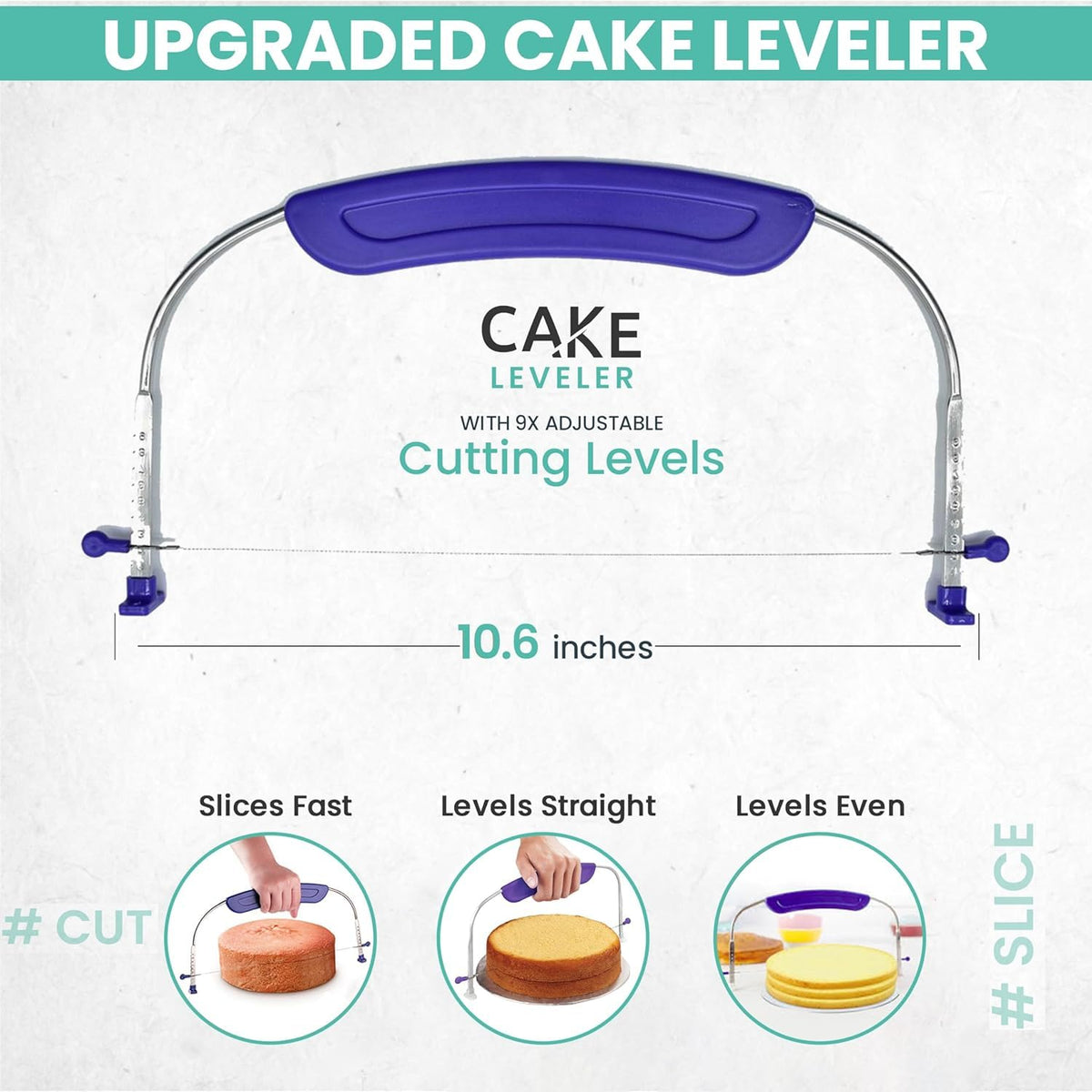 RFAQK 130 PCs Cake Decorating Kit Supplies with Cake Turntable-Cake leveler-24 Numbered Piping Tips with Pattern Chart & EBook- Straight & Offset Spatula-50 Piping Bags-3 Scraper Set-40 Cupcake Liners 🍁 All In One Marketplace Canada