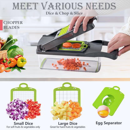 Vegetable Chopper Mandoline Slicer Home Kitchen Appliance Essential Gadget 🍁 All In One Marketplace Canada
