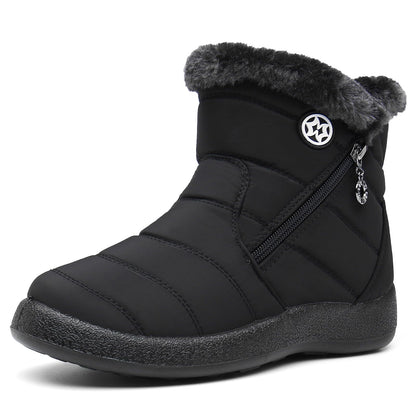 Snow Boots for Women Winter Boots Waterproof, Black A, 8US=40EU 🍁 All In One Marketplace Canada