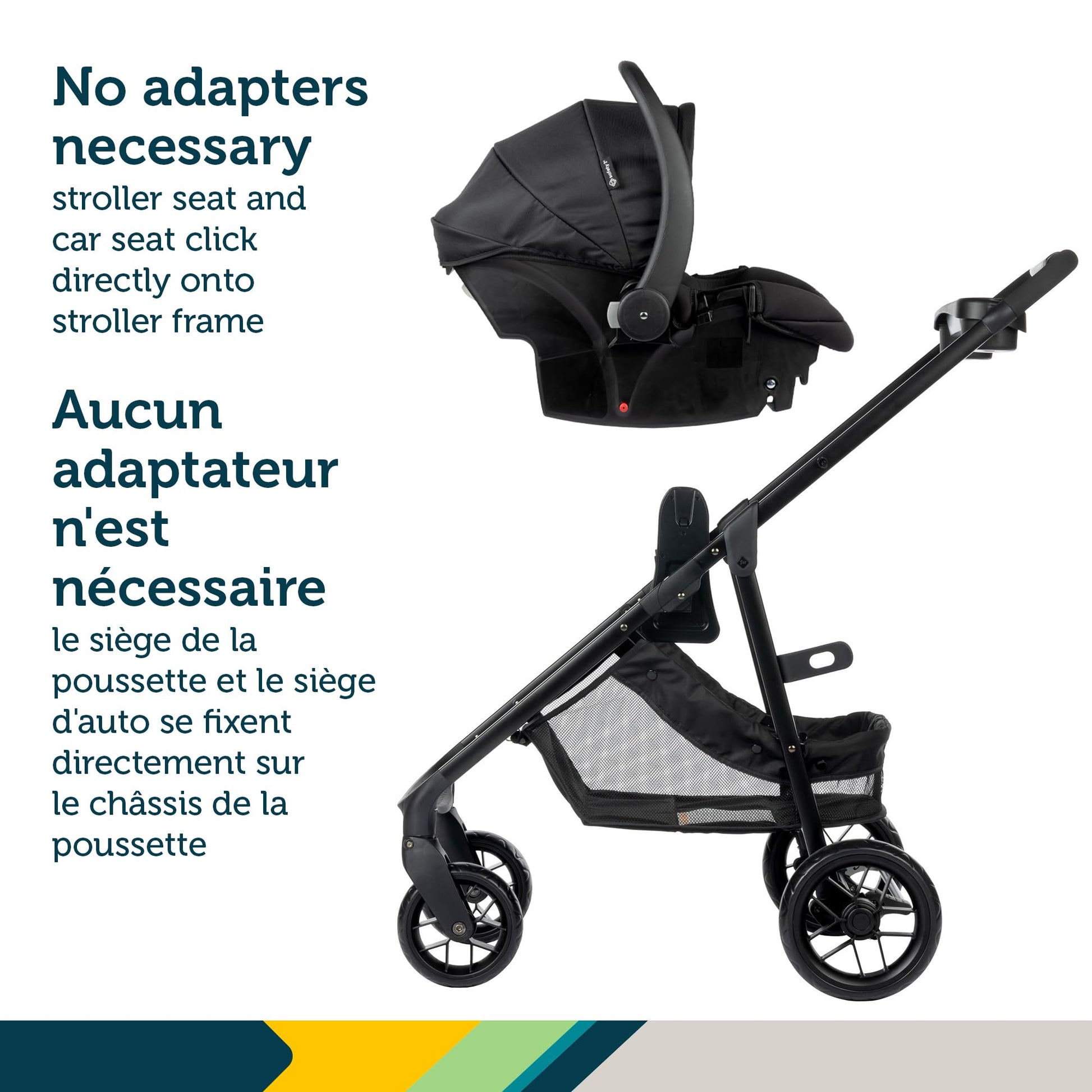 Safety 1st Grow and Go™ Flex 8-in-1 Travel System, All in One Stroller Safety 1st