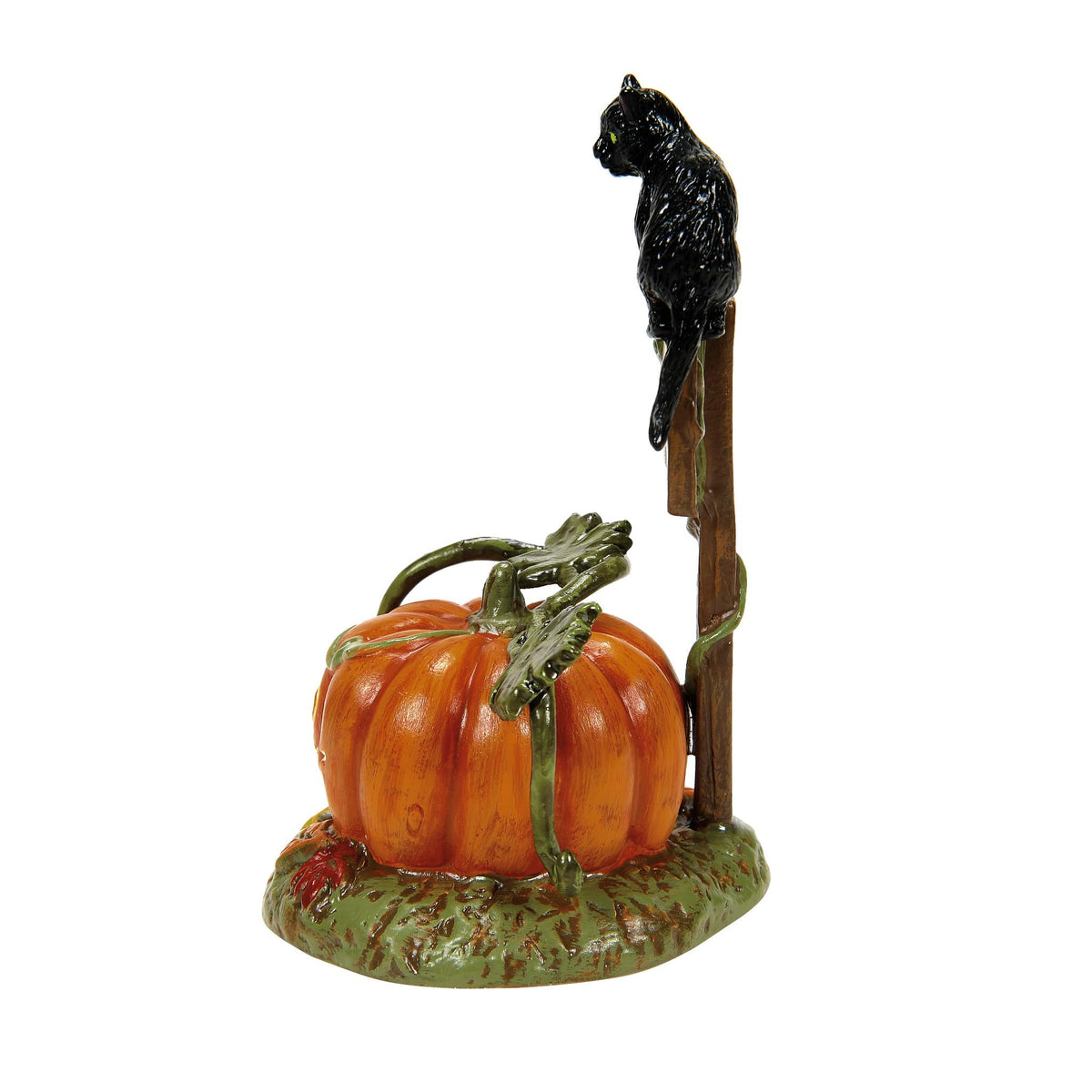Figurine Department 56 Village Collection Accessories Halloween Feline Noir 2024, édition limitée datée, 9,5 cm, multicolore