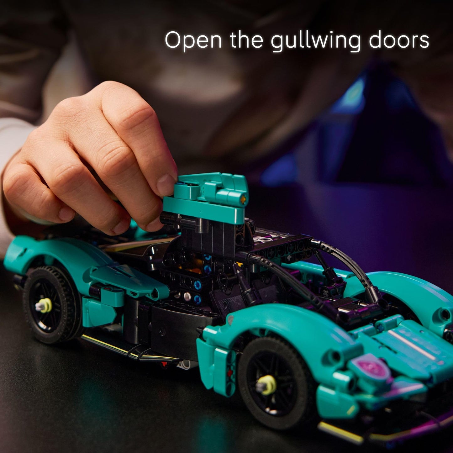 LEGO Technic Aston Martin Valkyrie Toy Car - Kids Model Kit Toy for Boys and Girls, Ages 9+ - Vehicle Building Set for Pretend Play & STEM Learning - Sports Car Gift Idea for Birthdays - 42208 LEGO