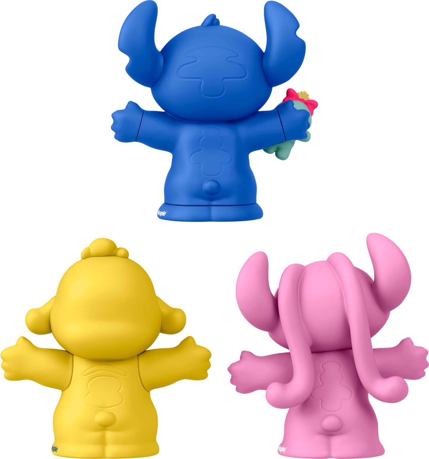 Little People Collector Set Disney Stitch & The Cousins Special Edition for Fans, 3 Character Figures in a Display Package Little People COLLECTOR
