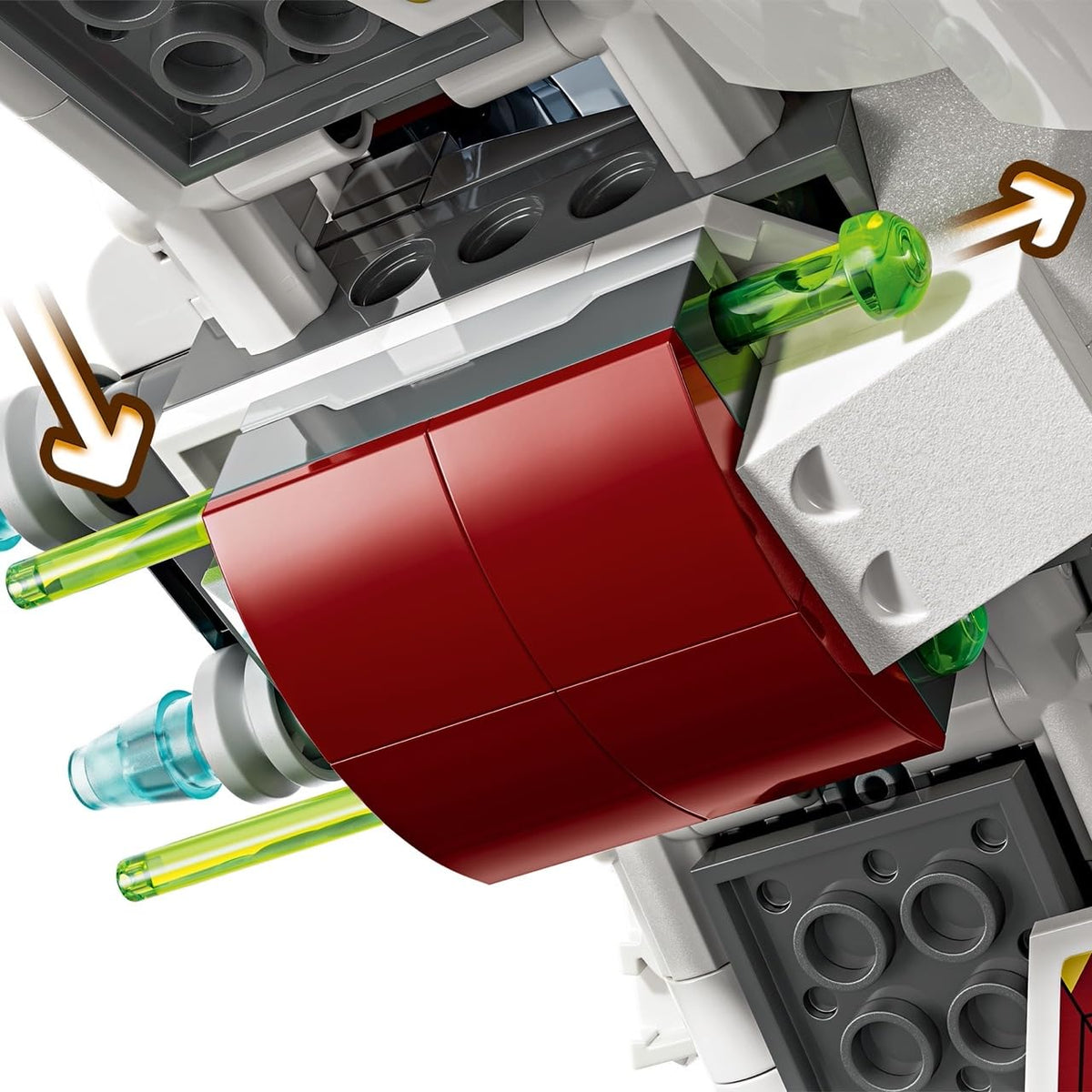 LEGO Star Wars: The Clone Wars Ahsoka's Jedi Interceptor Spaceship Building Toy - Kids Star Wars Toy for Boys and Girls, Ages 8+ - Gift Idea for Birthdays - 75401
