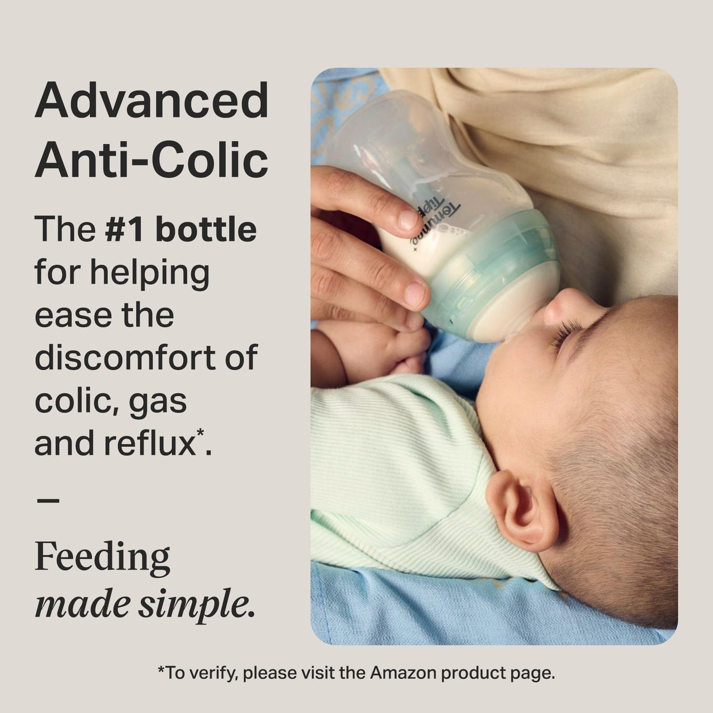 Tommee Tippee Advanced Anti-Colic Baby Bottle Set, Newborn 0m+ Tommee Tippee