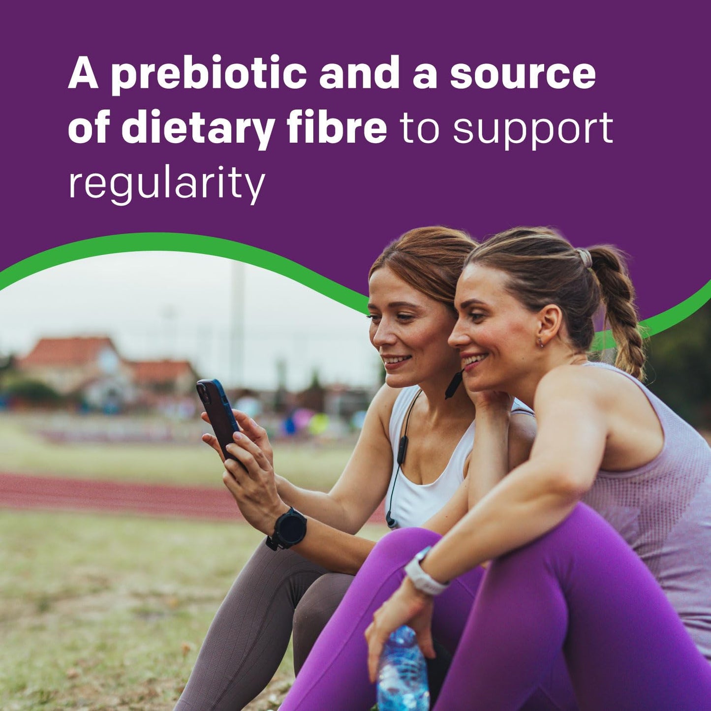 RestoraFIBRE+ Energy Daily Prebiotic Fibre Supplement Gummies for Adults, Promotes Regularity and A Healthy Digestive System and Supports Energy Metabolism, Packed with B Vitamins, 115 Count - Available at All In One Marketplace Canada