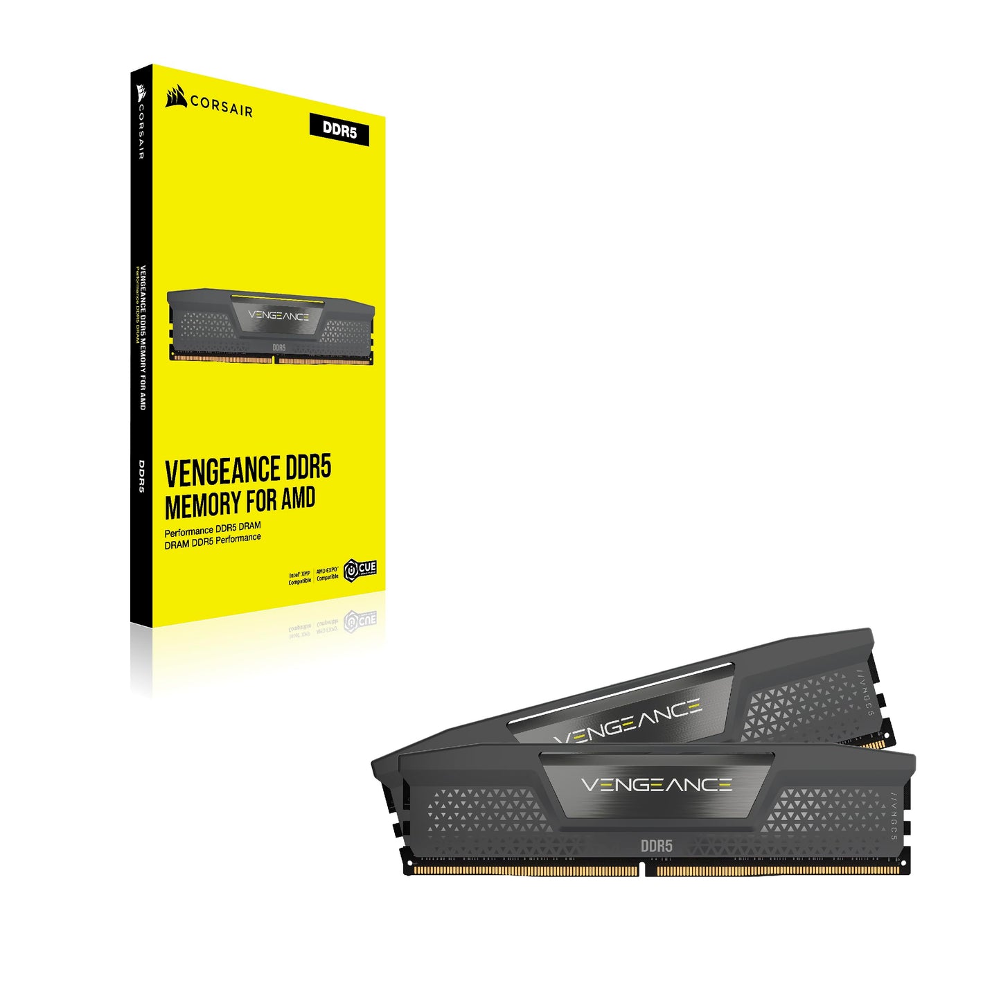 Corsair Vengeance DDR5 16GB (2 x 8GB) Up to 6000MHz AMD Intel RAM Corsair