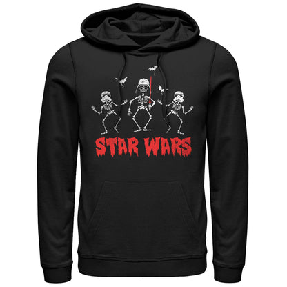 STAR WARS Men's Licensed Halloween Creep Wars Hooded Sweatshirt, Black, Medium