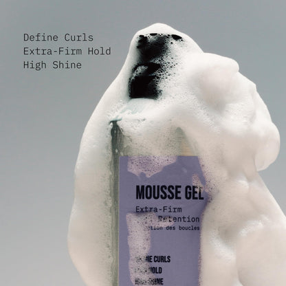 AG Care Curl Retention Mousse Gel with Exclusive Curl Creating Complex | Extra Firm Styling Mousse for Curly Hair, 10 Fl Oz AG Care