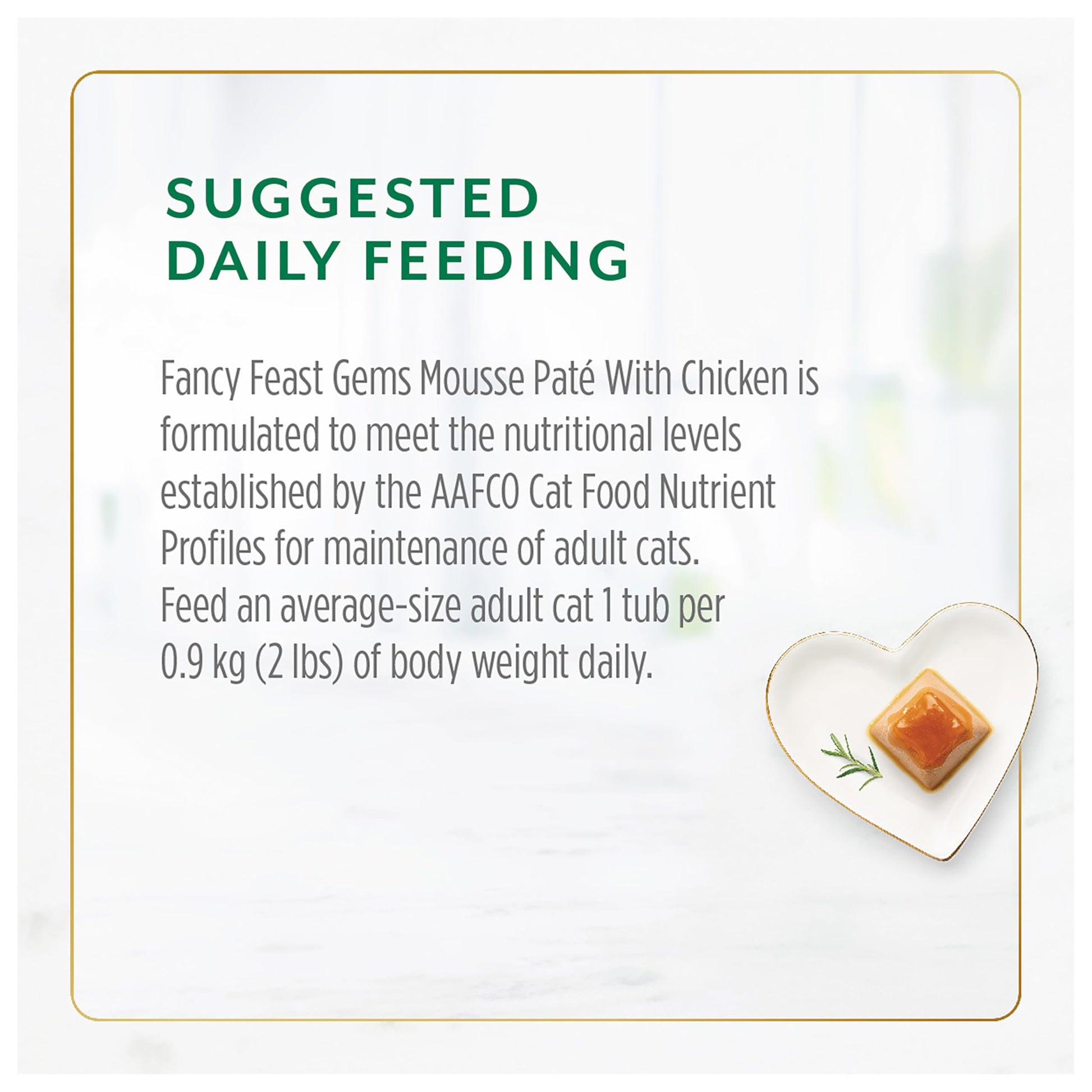 Fancy Feast Gems Wet Cat Food, Mousse Pâté with Chicken 57g (2 Pack x 8) Fancy Feast