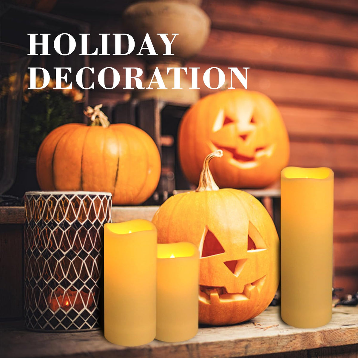 36 Pack Flameless Waterproof Indoor Outdoor Led Candles Equipped with Remote Controls and Timer, Ideal for Home Decor,Weddings, Festive(Three Sizes) 🍁 All In One Marketplace Canada