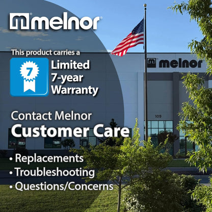Melnor 65166AMZ HydroLogic Digital Hose Timer, 2-Zone Programmable Watering Timer, Quick Connect Bundle, Black, Grey Melnor