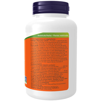 NOW Supplements EGCg GreenTea Ext 400mg (EGCg 200mg) Capsules, 180 Count