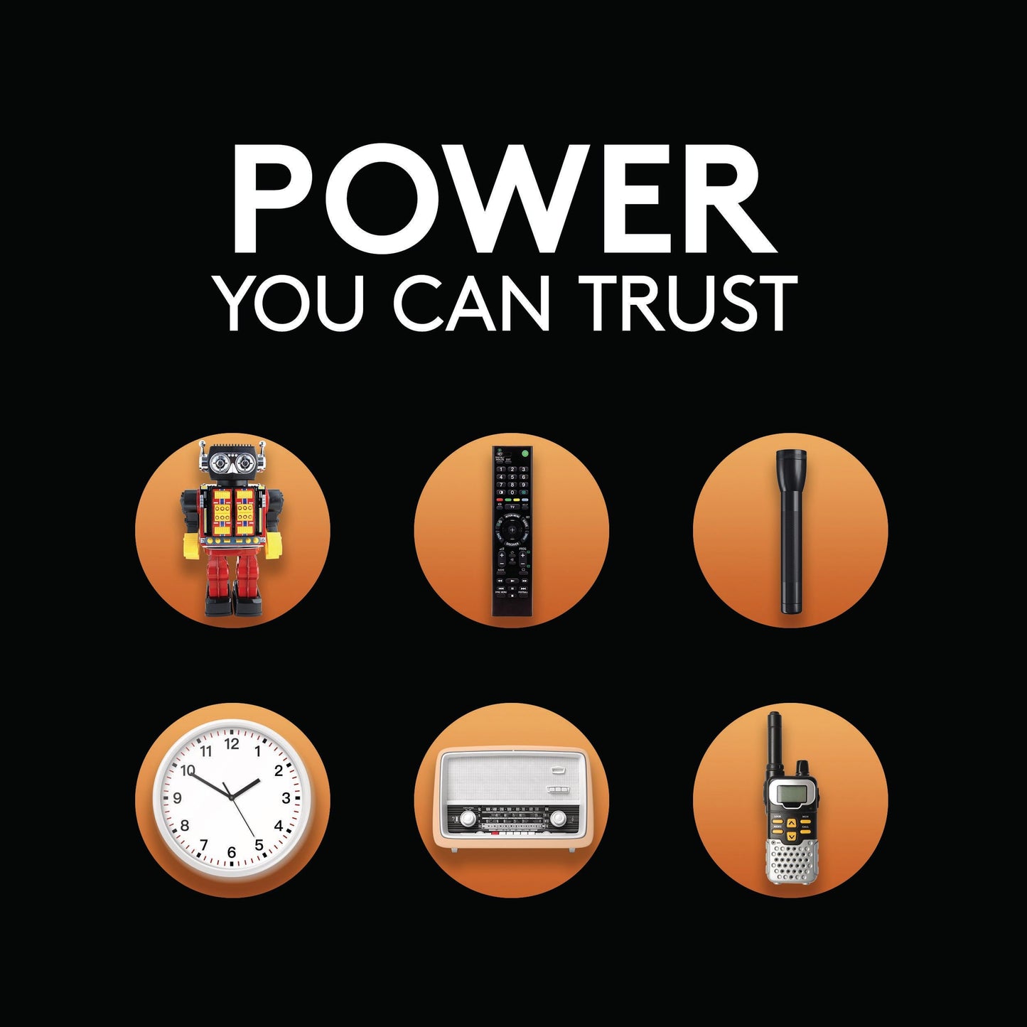 Duracell Coppertop C Batteries, 8 Count, 10-Year Shelf Life, Long-Lasting Duracell