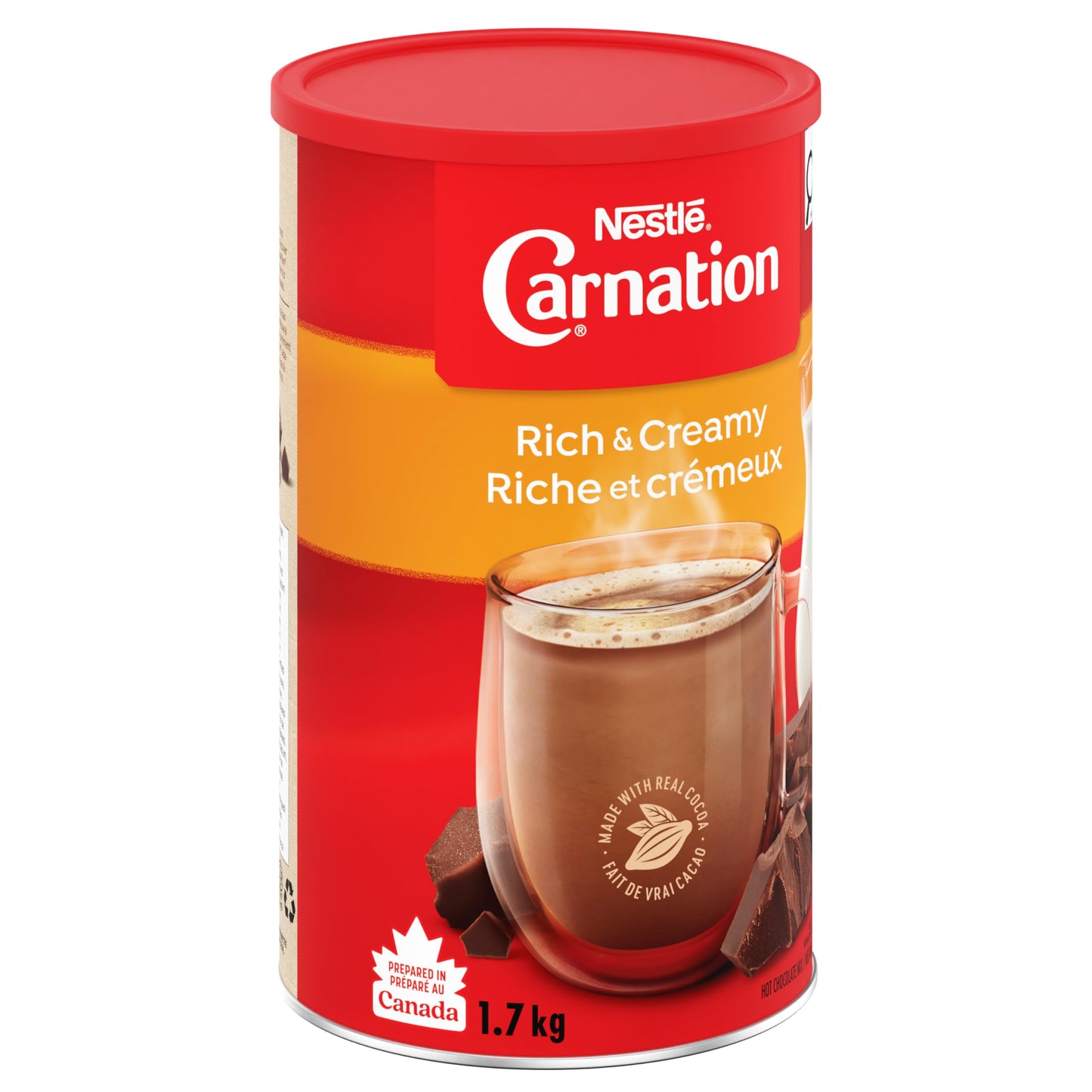 CARNATION Rich And Creamy Hot Chocolate, 1.7 kg
