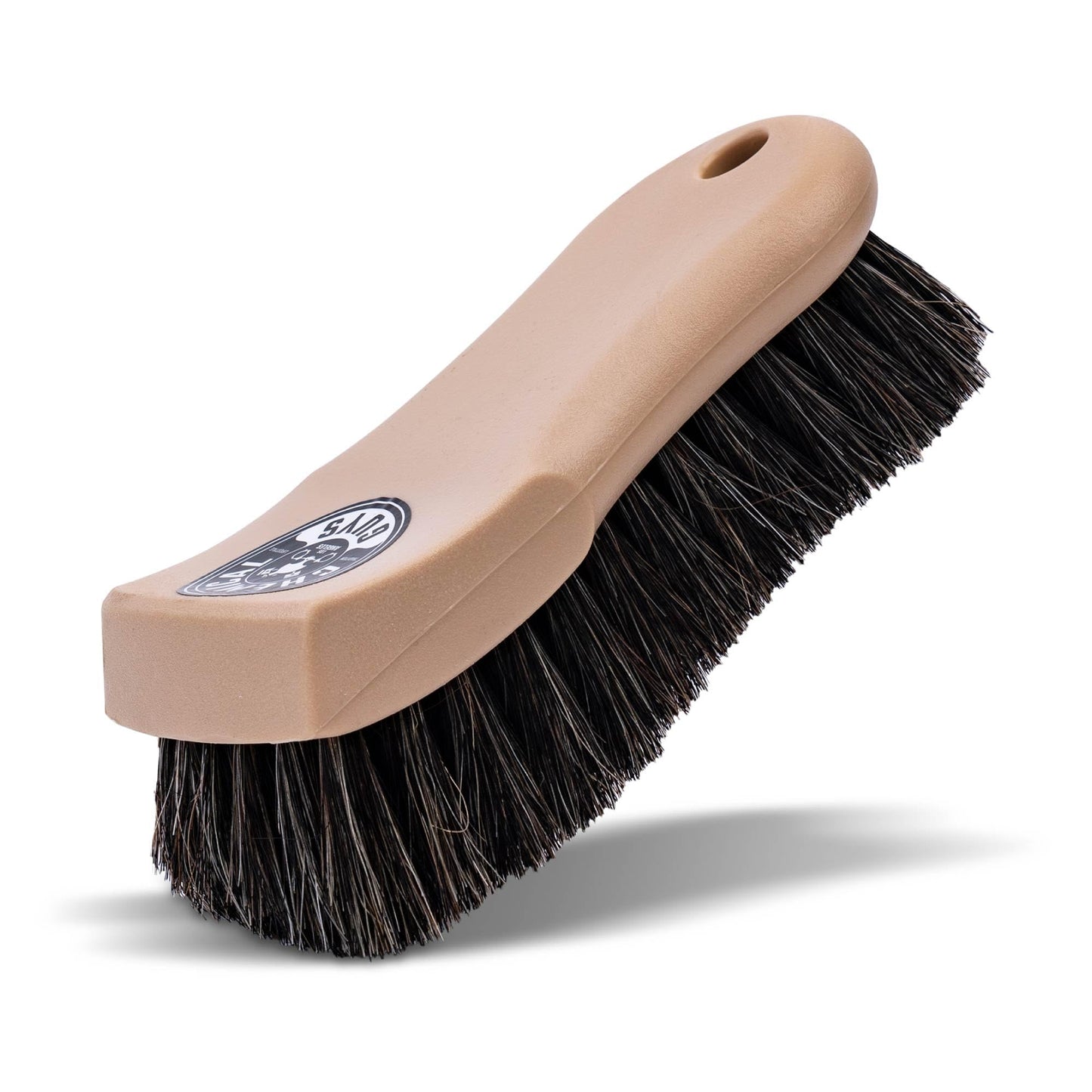 Chemical Guys Long Bristle Horse Hair Leather Cleaning Brush for Car Interiors, Furniture, Sneakers, Boots, and More (Works on Natural, Synthetic, Pleather, Faux Leather and More), 1 Pack Chemical Guys