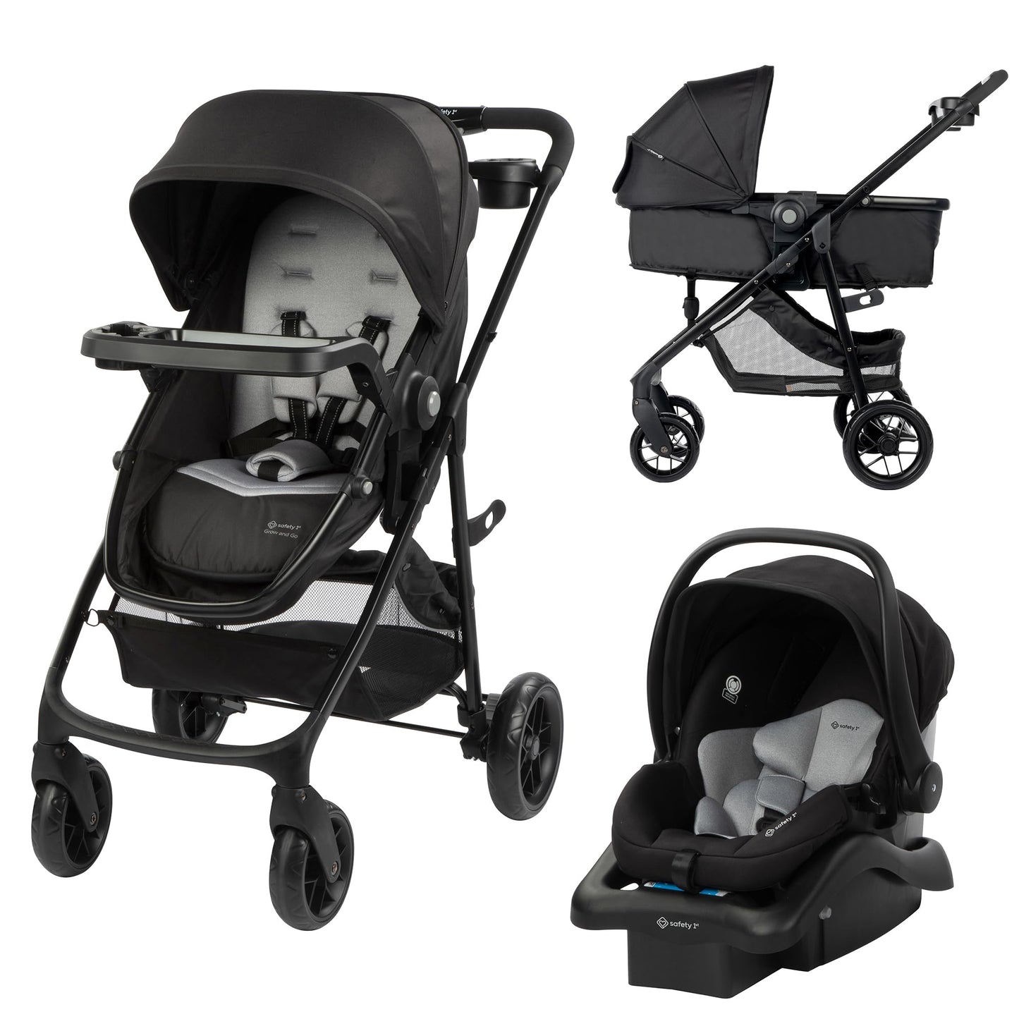 Safety 1st Grow and Go™ Flex 8-in-1 Travel System, All in One Stroller Safety 1st