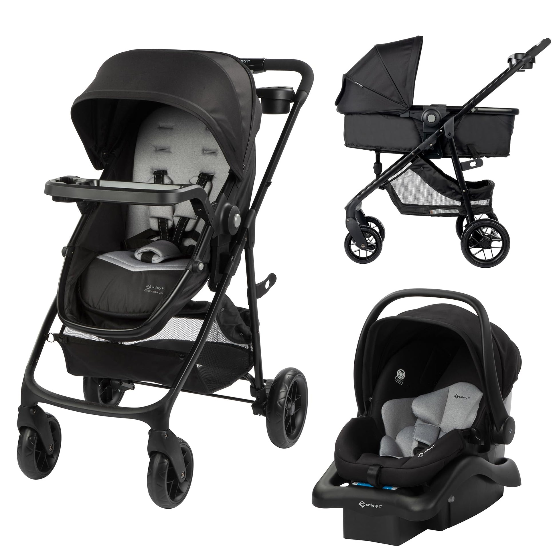 Safety 1st Grow and Go™ Flex 8-in-1 Travel System, All in One Stroller Safety 1st