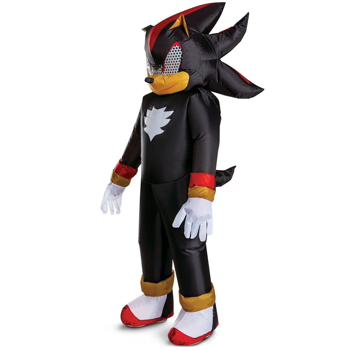 Déguisement gonflable adulte Sonic Shadow, tenue d'Halloween gonflable sous licence officielle pour adultes