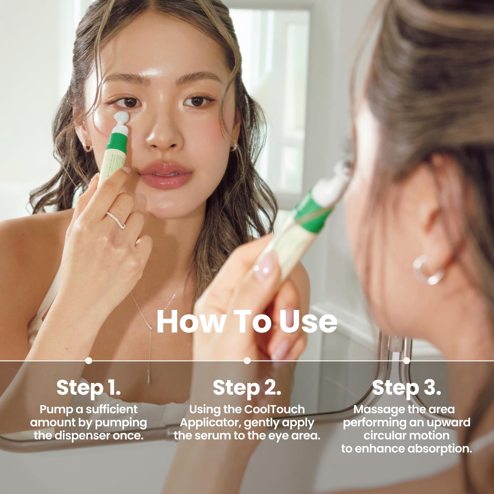 AXIS-Y Vegan Collagen Eye Serum with Triple Hyaluronic Acid & 5-Peptide Complex | Wrinkle Care, Fine Line Reduction, Brightening | Vegan & Cruelty-Free Korean Skin Care | 10ml - Available at All In One Marketplace Canada