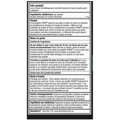 THRIVE Lozenges 1 mg (Peppermint) (Value Pack)