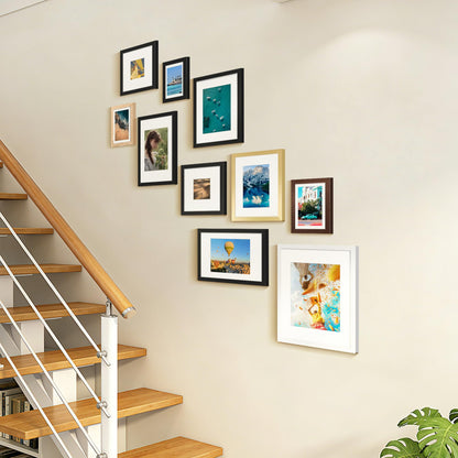 upsimples 5x7 Picture Frame Set of 10, Black 🍁 All In One Marketplace Canada