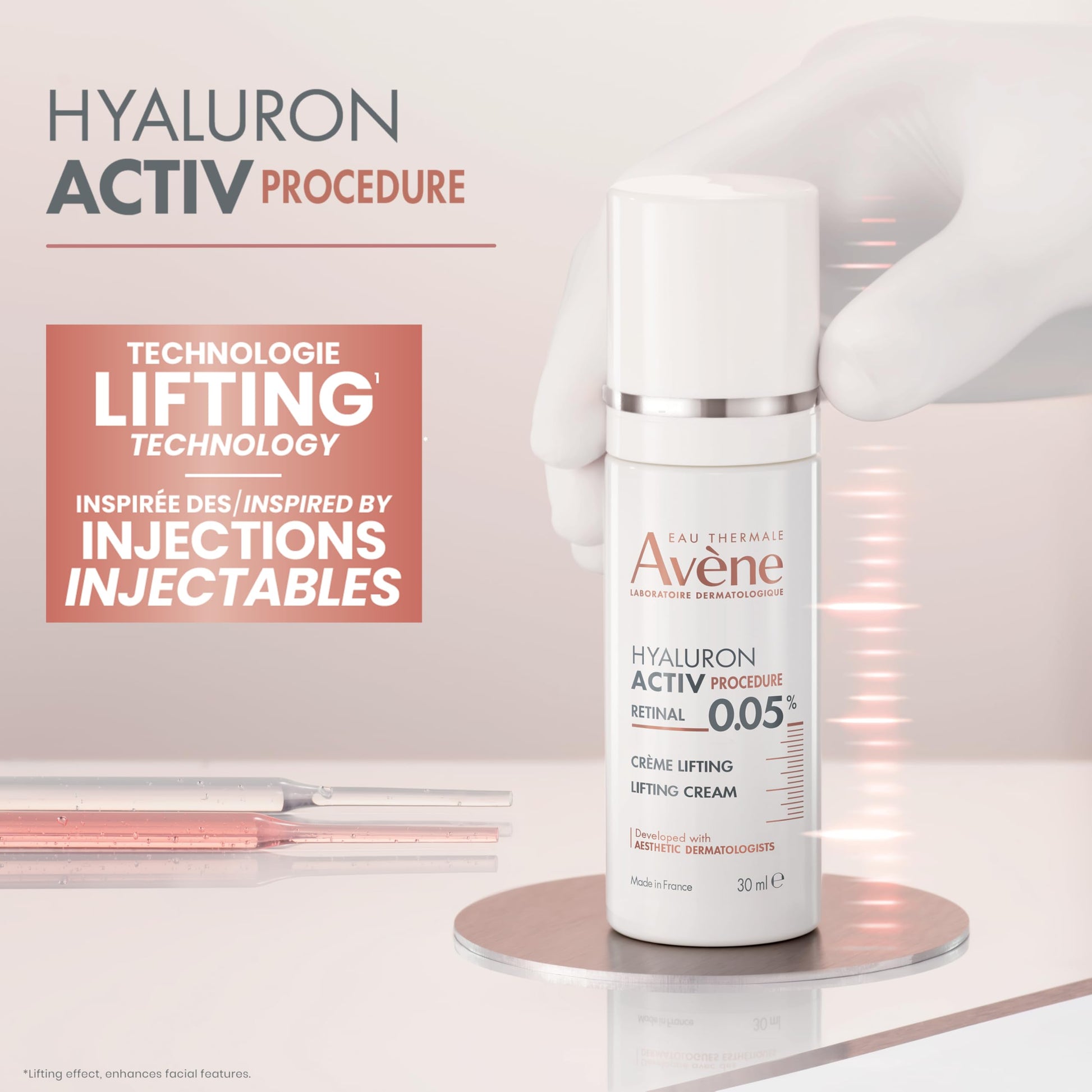Eau Thermale Avene hyaluron Active b3 retinal anti-aging lifting cream, 30 ml EAU THERMALE AVENE