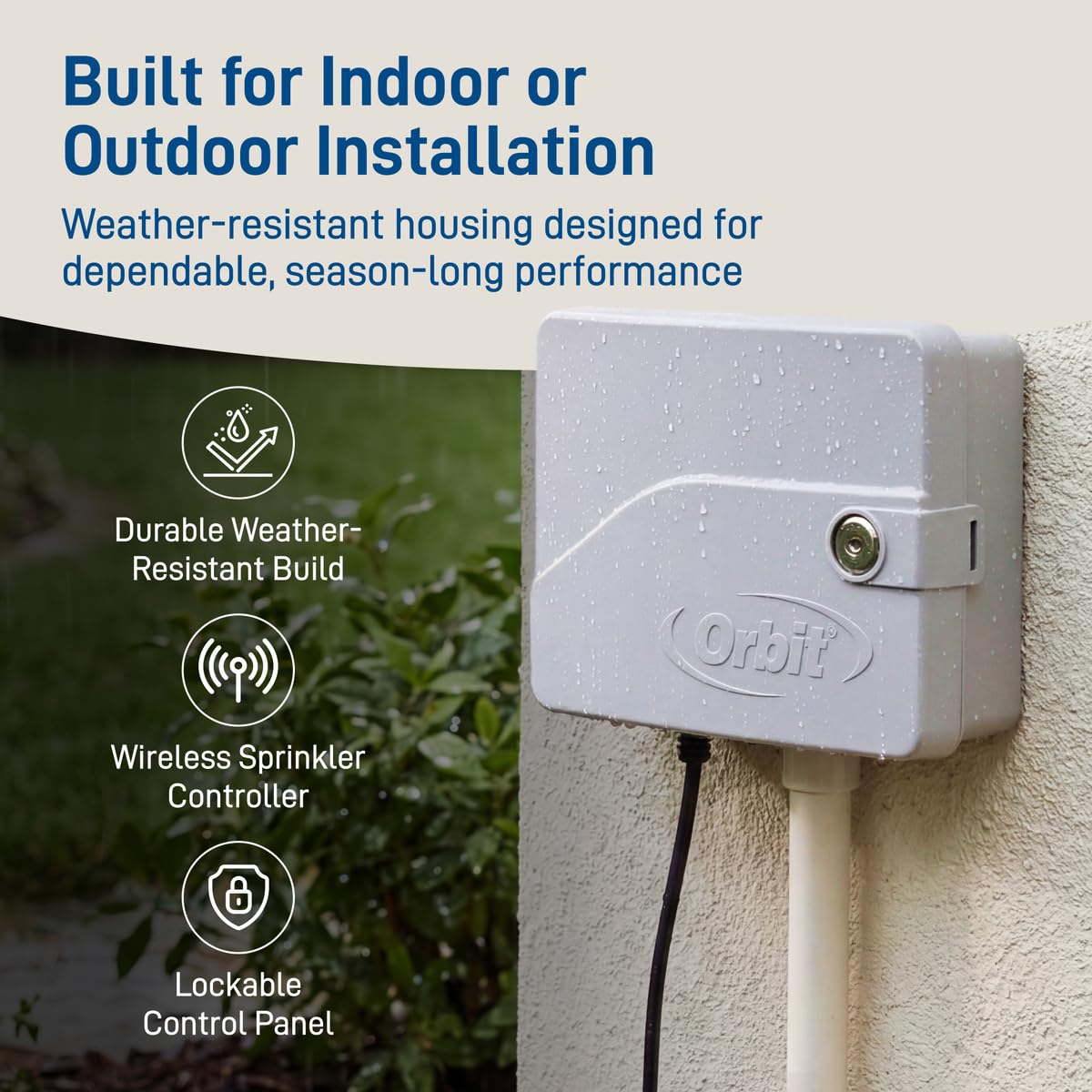 Orbit 6 Station WiFi Sprinkler System Controller Orbit