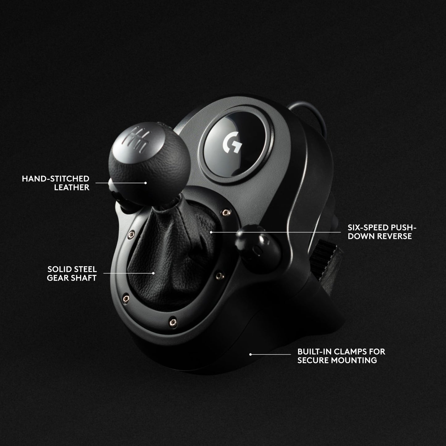 Logitech G Driving Force Shifter – Compatible with G29, G920 & G923 Racing Wheels for-PlayStation-5-Playstation-4-Xbox-Series X|S-Xbox-One, and-PC