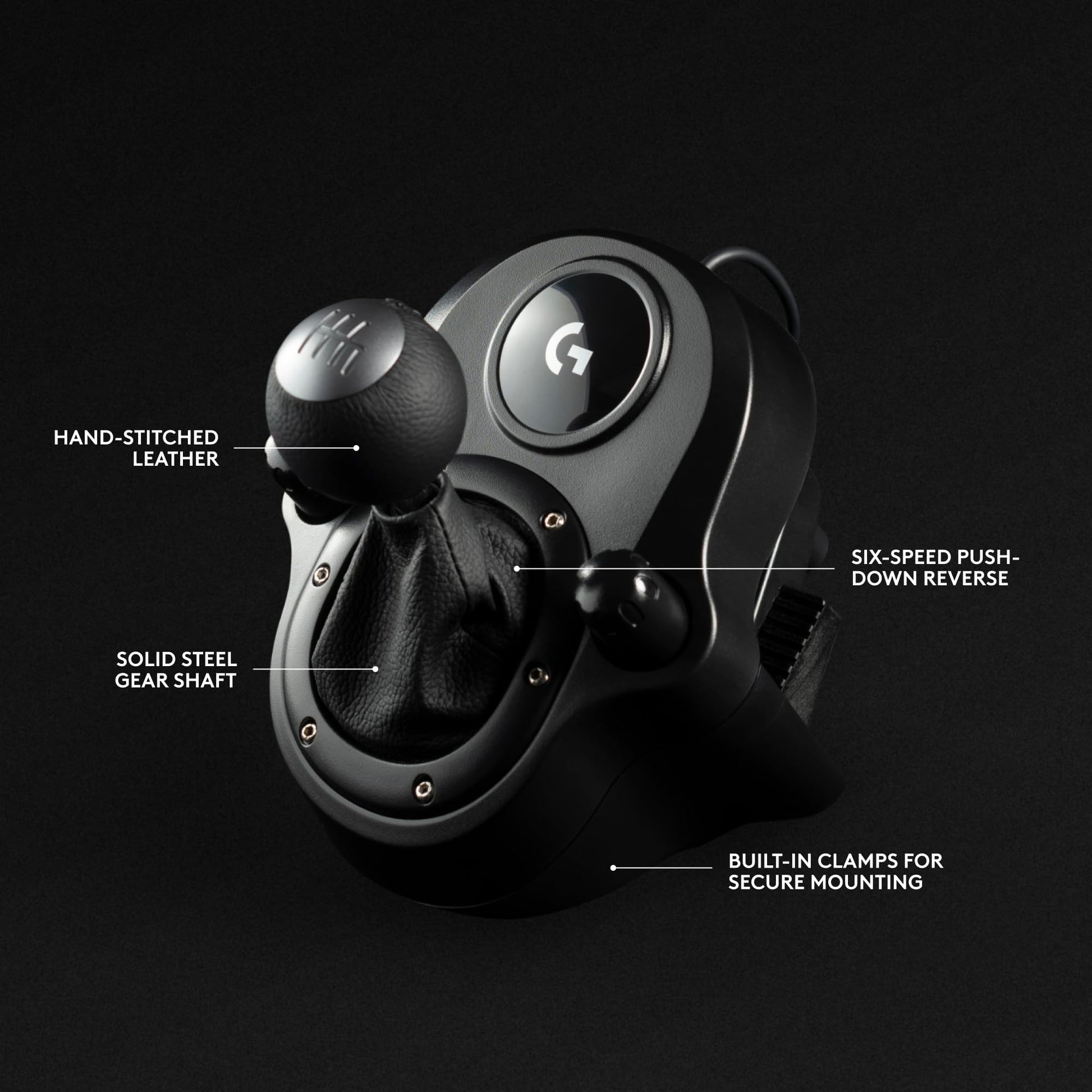 Logitech G Driving Force Shifter – Compatible with G29, G920 & G923 Racing Wheels for-PlayStation-5-Playstation-4-Xbox-Series X|S-Xbox-One, and-PC