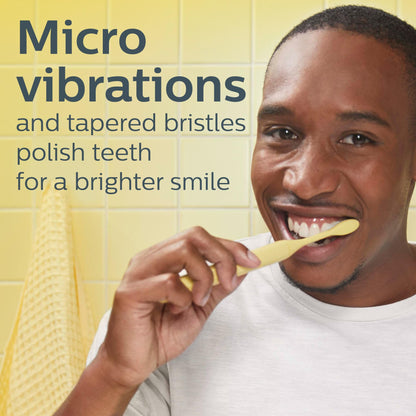 PHILIPS One By Sonicare Battery Toothbrush, Mango, Hy1100/02, 1 Count 🍁 All In One Marketplace Canada