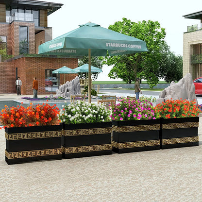 RECUTMS Artificial Fall Mums Flowers No Fade Faux Autumn Plants Outdoor 8Pc 🍁 All In One Marketplace Canada