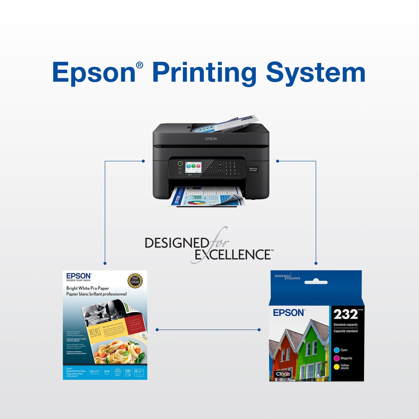 Epson 232 Genuine Ink Cartridge XL Black and Standard Color Combo Pack 🍁 All In One Marketplace Canada